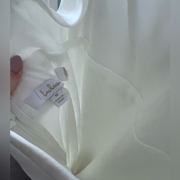 Lulus Love and Happiness White Button Back Mermaid Maxi wedding Dress - Picture 7 of 7